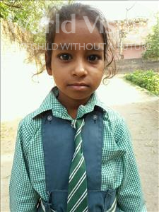 Choose a child to sponsor, like this little girl from Bhojpur, Aprajeeta age 6