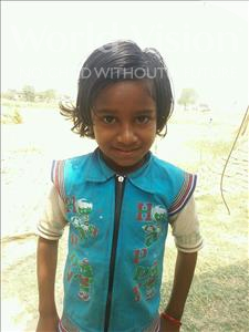 Choose a child to sponsor, like this little girl from Bhojpur, Anshu age 8