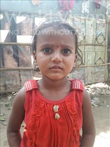 Choose a child to sponsor, like this little girl from Patna, Chanda age 4