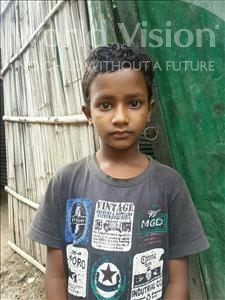 Choose a child to sponsor, like this little boy from Patna, Suman age 7
