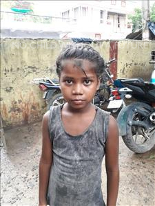 Choose a child to sponsor, like this little girl from Patna, Aarti age 7