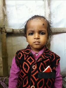 Choose a child to sponsor, like this little boy from Patna, Raj Subham age 2