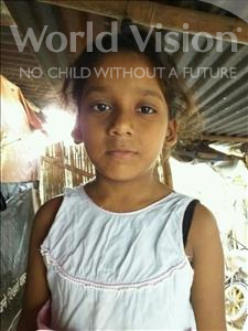 Choose a child to sponsor, like this little girl from Patna, Kinjal age 8