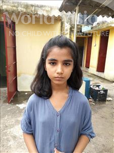 Choose a child to sponsor, like this little girl from Patna, Alisha Kumari age 7