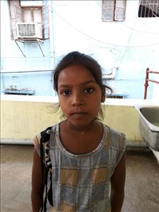 Choose a child to sponsor, like this little girl from Patna, Ganga Kumari age 10