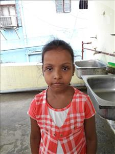 Choose a child to sponsor, like this little girl from Patna, Gungun age 6