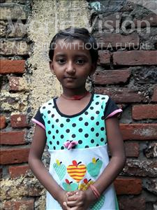 Choose a child to sponsor, like this little girl from Patna, Ankita Kumari age 6