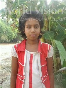 Choose a child to sponsor, like this little girl from Vaishali, Richa age 11