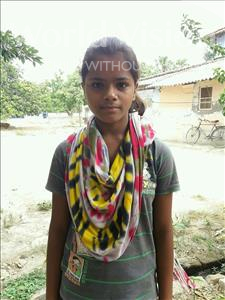 Choose a child to sponsor, like this little girl from Vaishali, Khooshbu age 11