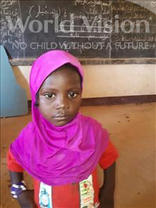 Choose a child to sponsor, like this little girl from Sirba, Haoussata age 2
