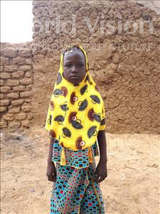 Choose a child to sponsor, like this little girl from Komabangou, Amina age 9