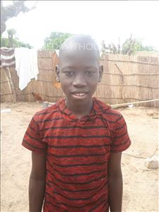 Choose a child to sponsor, like this little boy from Mbella, Dioumacor age 12
