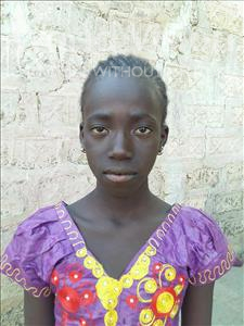 Choose a child to sponsor, like this little girl from Mbella, Adama age 12