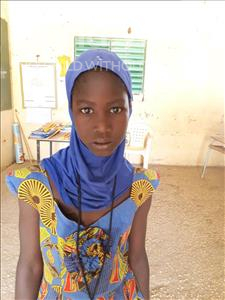 Choose a child to sponsor, like this little girl from Mbella, Souadou age 10