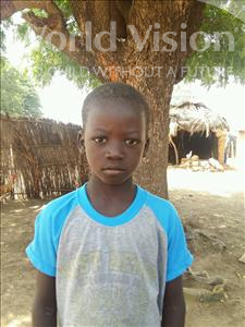 Choose a child to sponsor, like this little boy from Mbella, Birame age 10