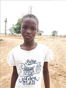 Choose a child to sponsor, like this little girl from Mbella, Seynabou age 11