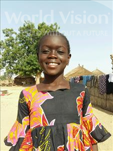 Choose a child to sponsor, like this little girl from Mbella, Daba age 11