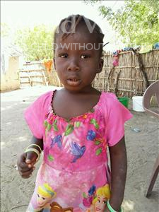 Choose a child to sponsor, like this little girl from Mbella, Binta age 4