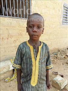 Choose a child to sponsor, like this little boy from Mbella, Pape age 6