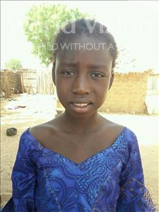 Choose a child to sponsor, like this little girl from Loul, Seynabou age 10