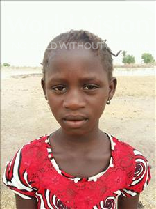 Choose a child to sponsor, like this little girl from Loul, Daba age 10