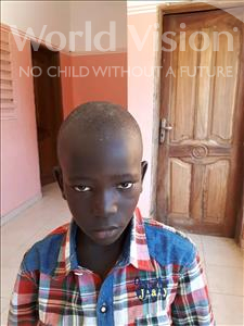 Choose a child to sponsor, like this little boy from Loul, Moustapha age 9