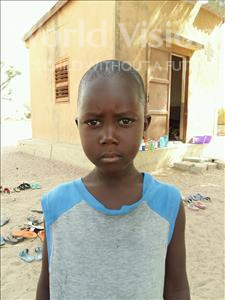 Choose a child to sponsor, like this little boy from Loul, Ibrahima Daly age 6