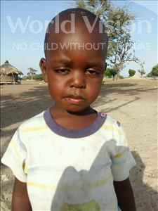 Choose a child to sponsor, like this little boy from Loul, Moussa age 3