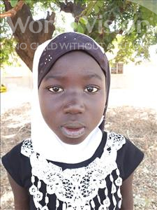 Choose a child to sponsor, like this little girl from Loul, Mariama age 11