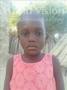 Choose a child to sponsor, like this little girl from Loul, Fatou age 5