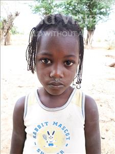 Choose a child to sponsor, like this little girl from Loul, Augustine Sophie age 6