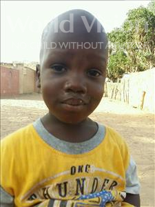 Choose a child to sponsor, like this little boy from Loul, Adama age 2
