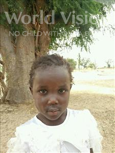 Choose a child to sponsor, like this little girl from Loul, Simone Victorine age 3