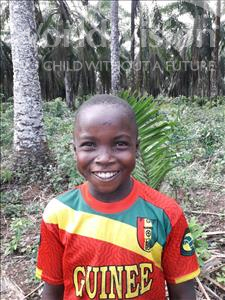 Choose a child to sponsor, like this little boy from Jong, Alusine age 10
