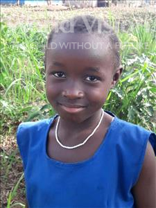 Choose a child to sponsor, like this little girl from Jong, Amie age 7