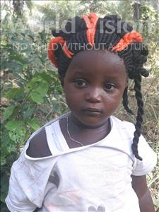 Choose a child to sponsor, like this little girl from Jong, Elizabeth age 3