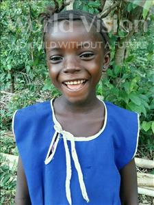 Choose a child to sponsor, like this little girl from Jong, Saffie age 3
