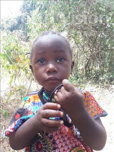 Choose a child to sponsor, like this little girl from Imperi, Wusanatu age 2