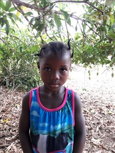 Choose a child to sponsor, like this little girl from Imperi, Isatu age 6
