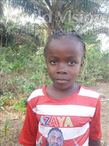 Choose a child to sponsor, like this little girl from Imperi, Adama age 6