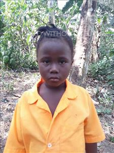 Choose a child to sponsor, like this little girl from Imperi, Umu age 5
