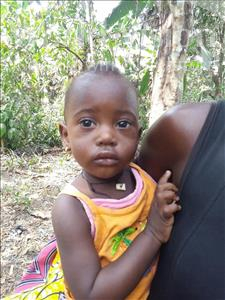 Choose a child to sponsor, like this little girl from Imperi, Allah age 1