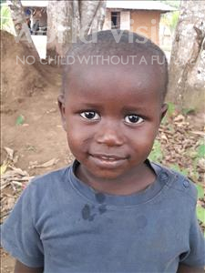 Choose a child to sponsor, like this little boy from Imperi, Solomon age 2