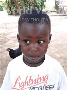 Choose a child to sponsor, like this little boy from Imperi, Mbaimba age 2