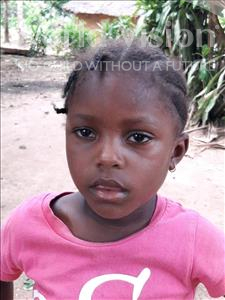 Choose a child to sponsor, like this little girl from Imperi, Zainab age 4