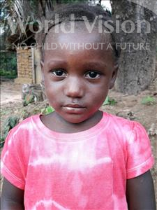 Choose a child to sponsor, like this little girl from Imperi, Lukiatu age 3