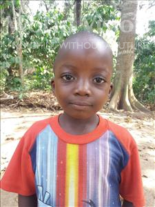 Choose a child to sponsor, like this little boy from Imperi, Amara age 5