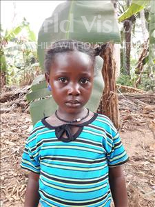 Choose a child to sponsor, like this little girl from Imperi, Gadie age 5