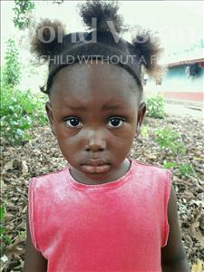 Choose a child to sponsor, like this little girl from Imperi, Esther age 3