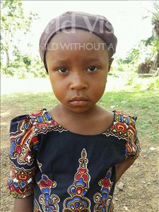 Choose a child to sponsor, like this little girl from Imperi, Deborah Titty age 5